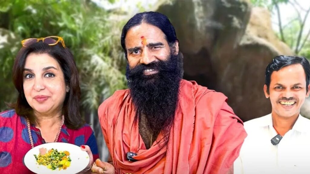 फिल्मों की फराह और योग के बाबा, एक साथ ?