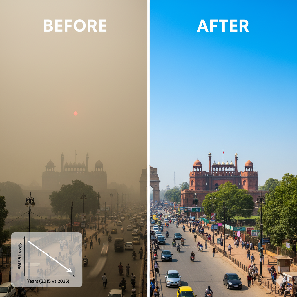 वायु प्रदूषण पर चीन की जीत - भारत क्यों पीछे है ?