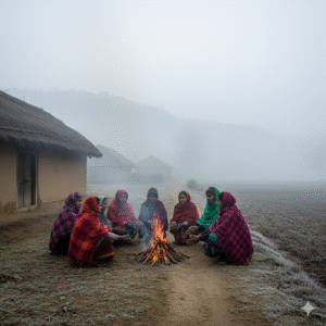 बर्फीली हवाओं का कहर: झारखंड में एक दिन में 4.5 डिग्री गिरा तापमान, गुमला सबसे ठंडा 8.8°C पर