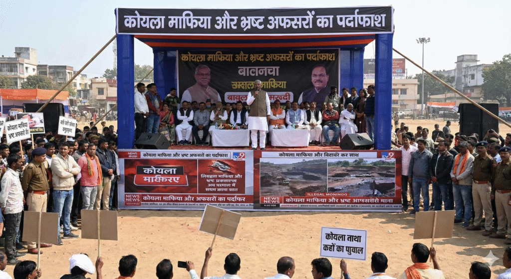 कोयला माफिया और पुलिस की साझेदारी: मरांडी ने खोले कोड नाम, CM हाउस की भूमिका पर सवाल