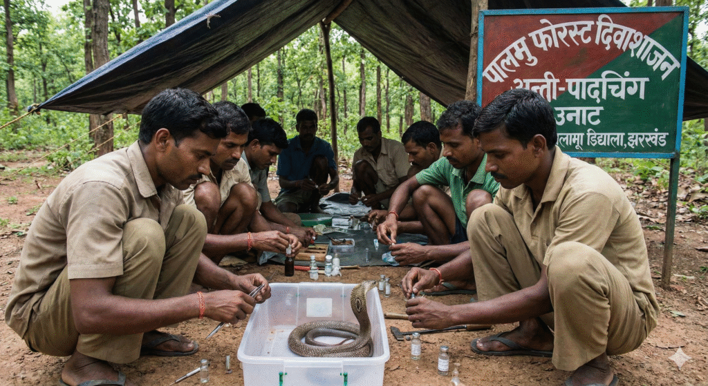 झारखंड में 80 करोड़ रुपये के सांप के जहर की तस्करी का खुलासा, पलामू से तीन तस्कर गिरफ्तार