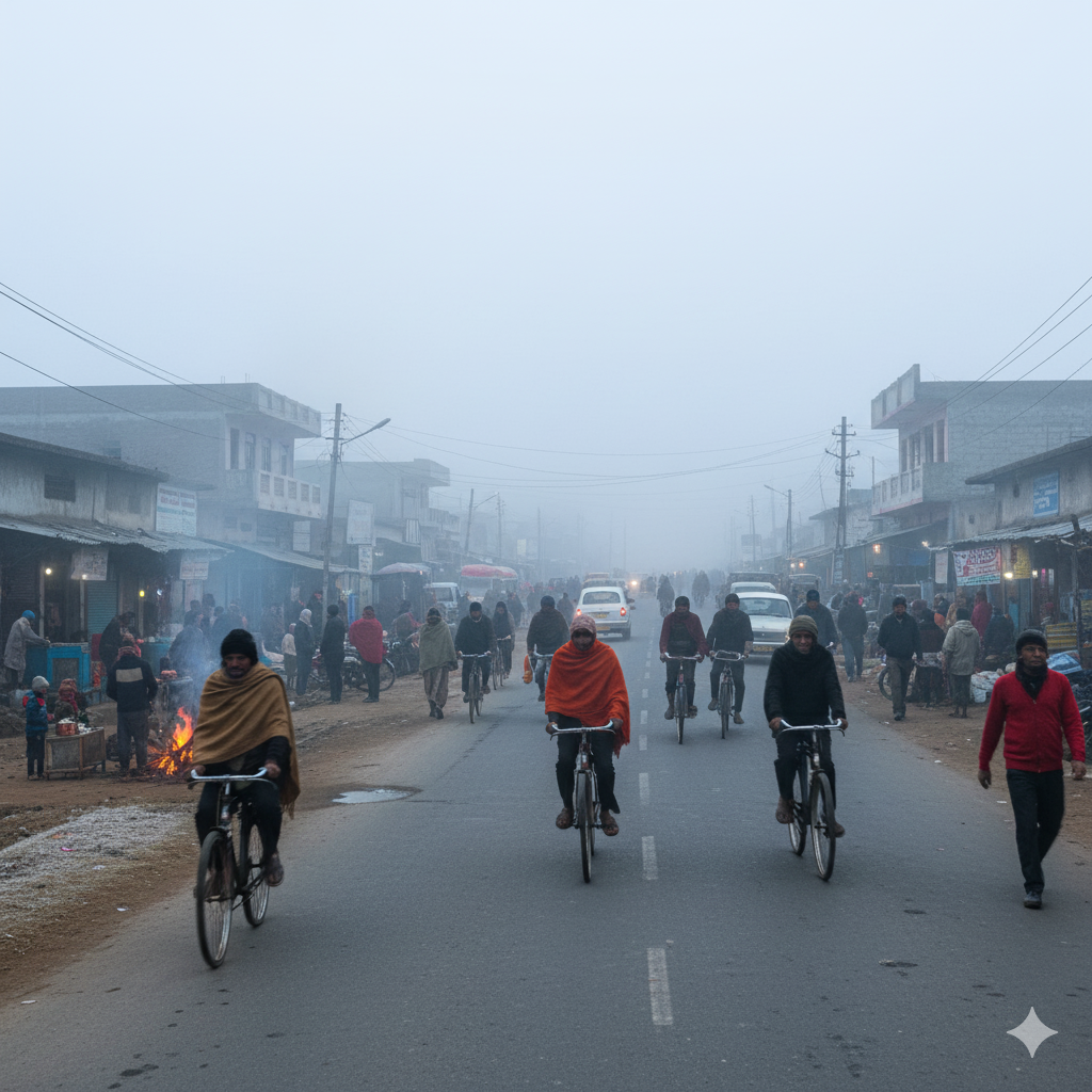 झारखंड में तेजी से गिर रहा तापमान, 11 जिलों में येलो अलर्ट