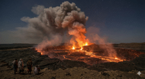 Ethiopia Volcano Eruption: हैली गुब्बी की राख से दिल्ली में 7 फ्लाइटें कैंसिल, 12 देरी से उड़ीं
